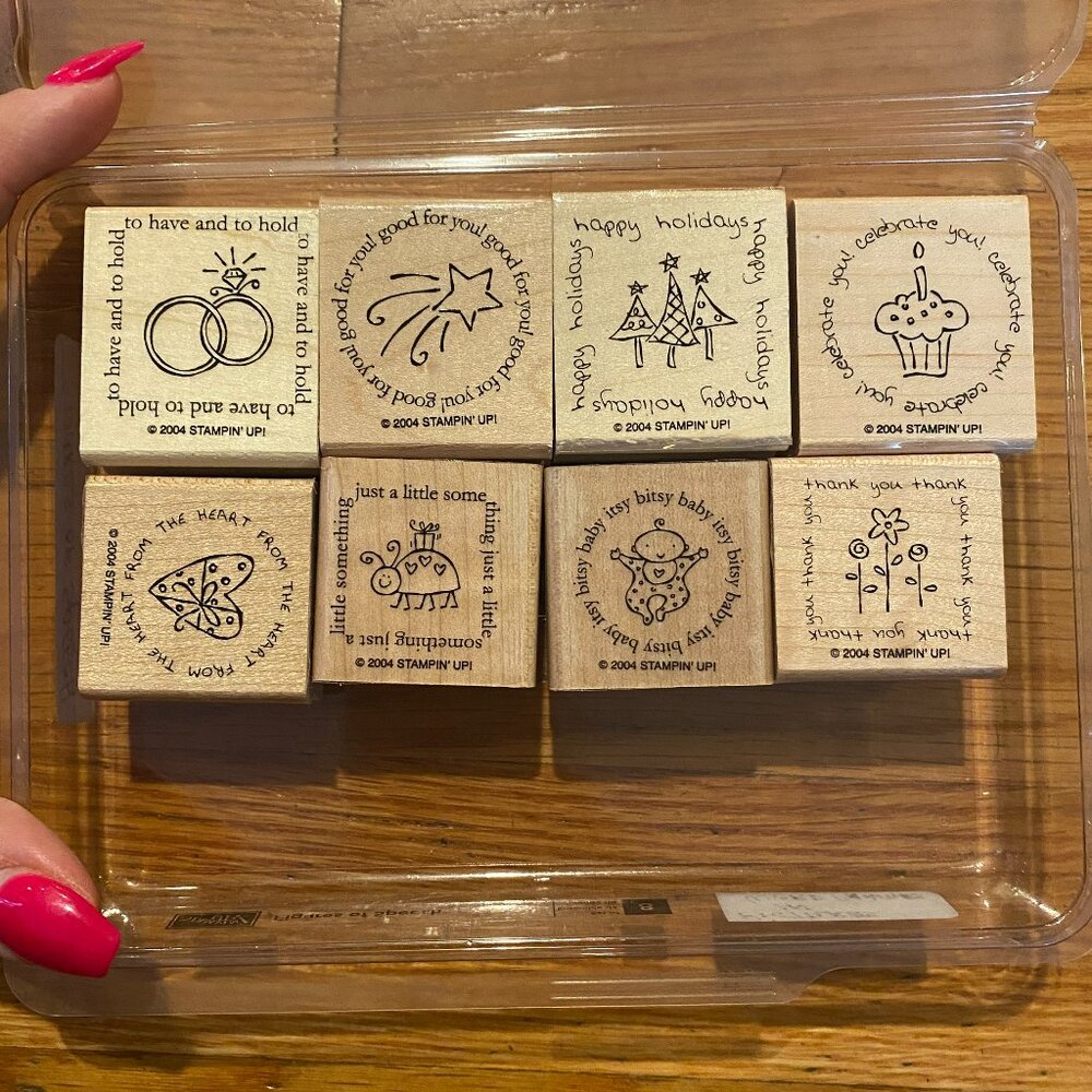 Stampin' Up! Figures of Speech Rubber Stamp Set